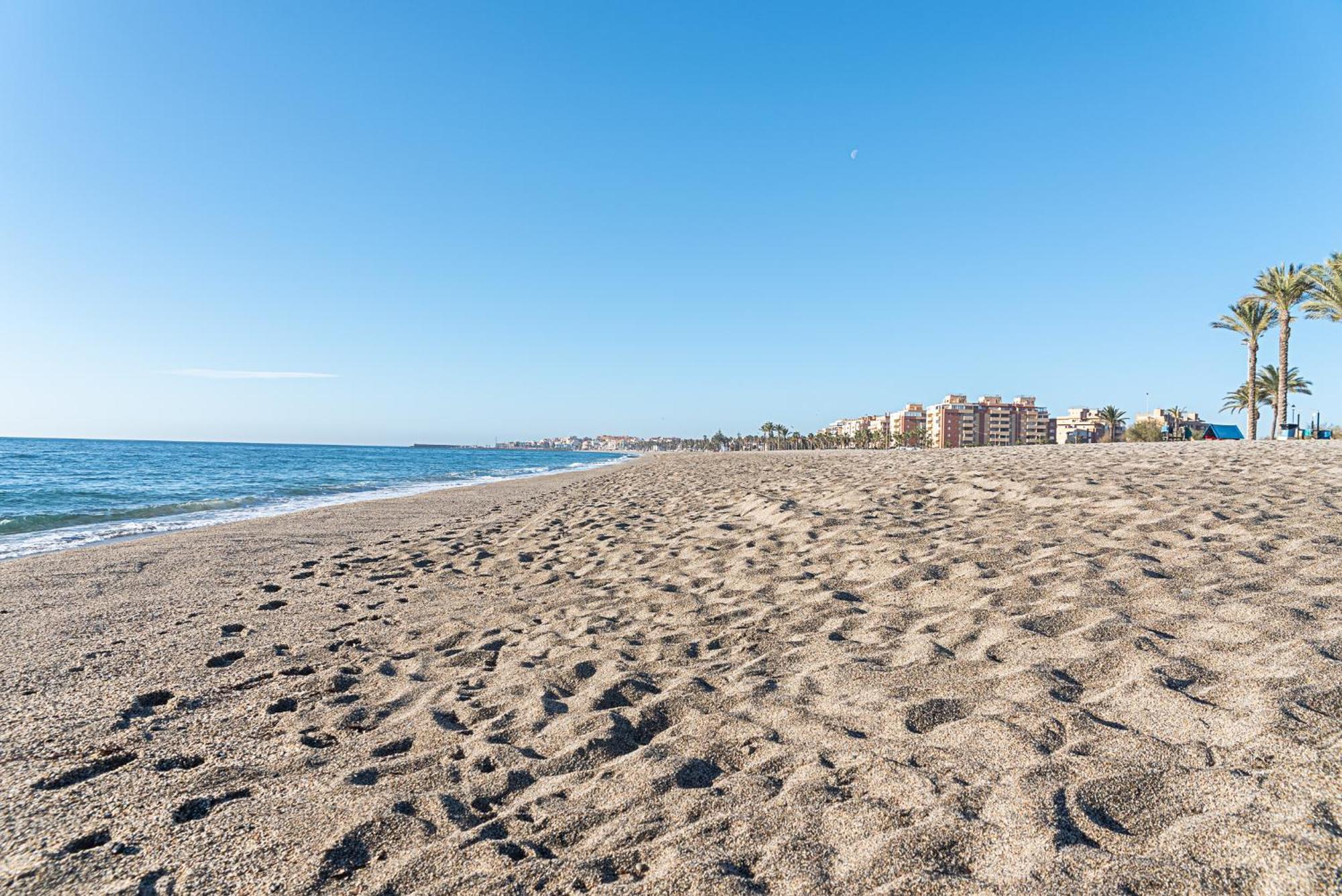 Hogar Digital Playa Y Piscina En Urbanizacion Roquetas De Mar Apartamento Exterior foto
